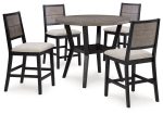 Corloda Counter Height Dining Table and 4 Barstools (Set of 5) Online now