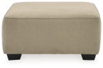 Lucina Oversized Accent Ottoman For Sale