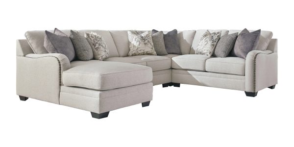 Dellara 4-Piece Sectional with Chaise Hot on Sale