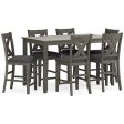 Caitbrook Counter Height Dining Table and Bar Stools (Set of 7) For Cheap