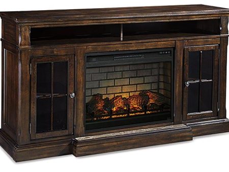 Roddinton 72  TV Stand with Electric Fireplace Hot on Sale