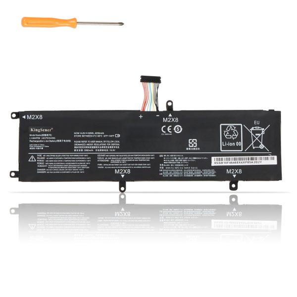 Kingsener  L14M4PB0 L14S4PB0  Laotop battery For Lenovo  Rescuer 14-ISE14-ISK 14-IFI 15-ISK 80N8 80RQ 60WH 4050mAh For Cheap