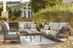 Visola Outdoor Sofa and Loveseat Set Fashion