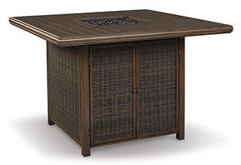 Paradise Trail Bar Table with Fire Pit Sale