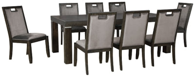 Hyndell Dining Table and 8 Chairs Discount