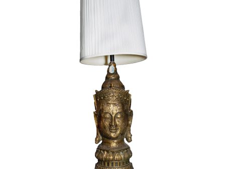 1940s Buddha Head Table Lamp For Discount