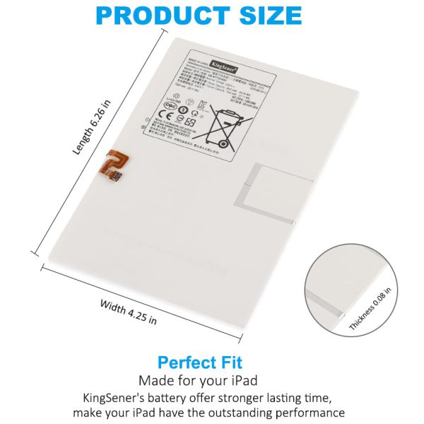 Tablet Batteries For SAMSUNG EB-BT725ABU 7040mAh Battery For Galaxy Tab S5e T725C T720 SM-T720 SM-T725 +Tools Online