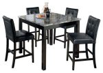 Maysville Counter Height Dining Table and Bar Stools (Set of 5) Online Sale