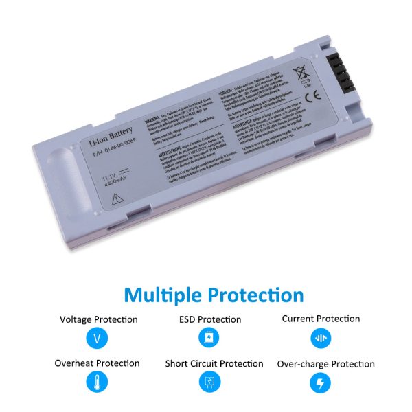 KingSener 0146-00-0069 Li-ion Battery For Mindray Accutorr V Accutorr Plus PM7000 PM8000  PM9000 DPM3 DPM4 DPM5 M05-010001-06 Online now