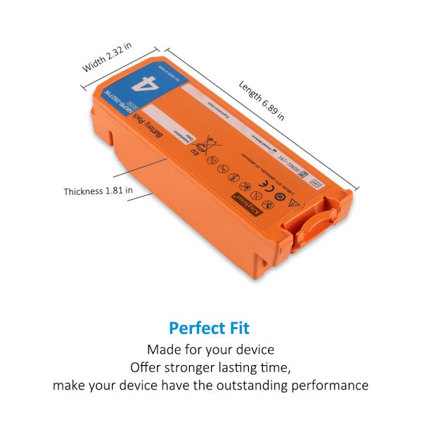 NKPB-28271K Replacement Battery For Nihon Kohden AED-2100 AED-2100K AED-2150 AED-2151 AED-2152 27V 2800mAh Sale