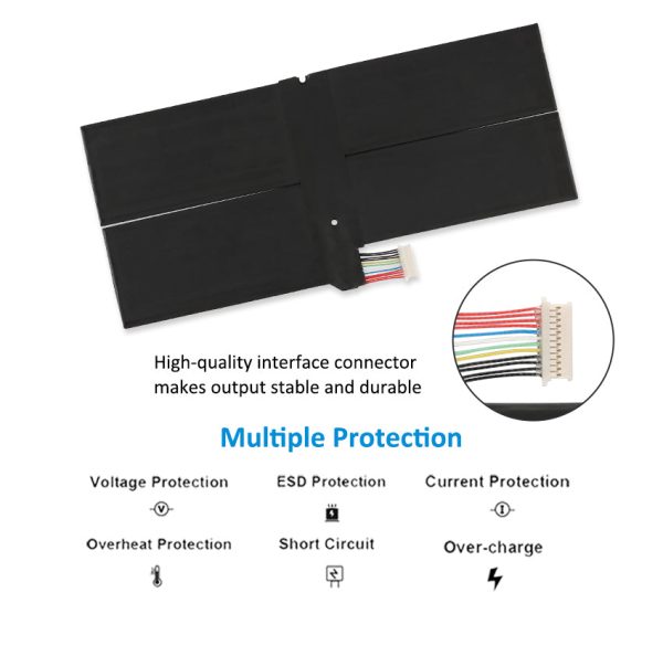 Kingsener G3HTA061H Tablet Battery For Microsoft Surface Pro 7 1866 Series 7.57V 43.2WH 5702MAH Online