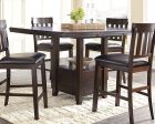 Haddigan Counter Height Dining Extension Table Fashion