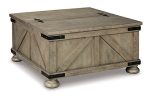 Aldwin Coffee Table With Storage Supply