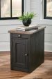 Tyler Creek Chairside End Table with USB Ports & Outlets Fashion