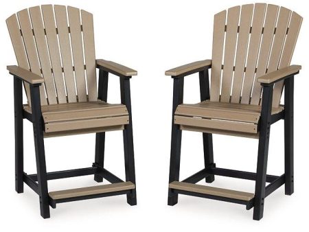 Fairen Trail Outdoor Counter Height Bar Stool (Set of 2) Cheap