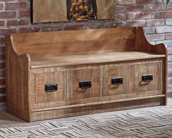 Garrettville Storage Bench Online Sale