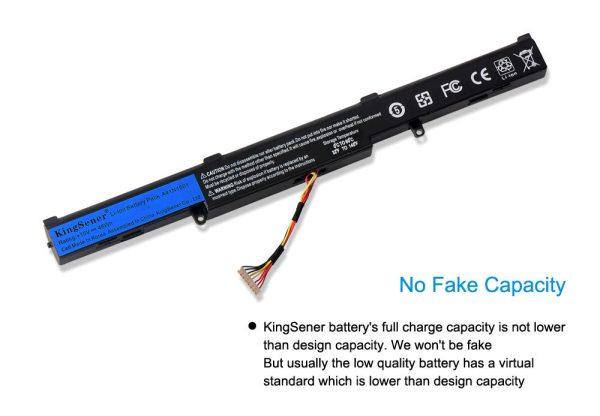 KingSener A41N1501 Laptop Battery for ASUS N552 N552V N552VW N752 N752V N752VW GL752JW GL752 GL752VL Series Korea Cells Online Hot Sale