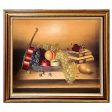 Frank Lean Original Still Life Oil Painting Hot on Sale