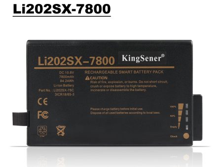 KingSener LI202SX-7800 Battery For TSI AEROTRAK APC 9510-02 For DustTrak II 8530 8531 DRX 8533 Aerosol Monitor For Sale