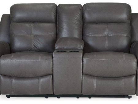 Jesolo Reclining Loveseat with Console Online now