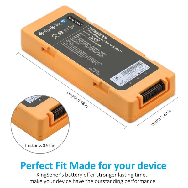 LM34S002A Replacement Battery For Mindray AED defibrillator C1 C2 C1A C2A S1 S2 Series Fashion