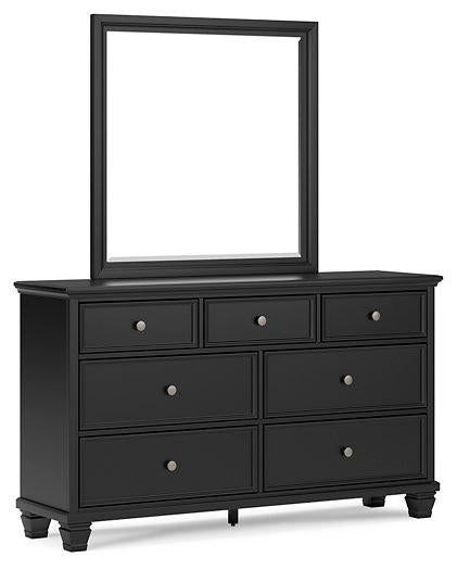 Lanolee Dresser and Mirror Online