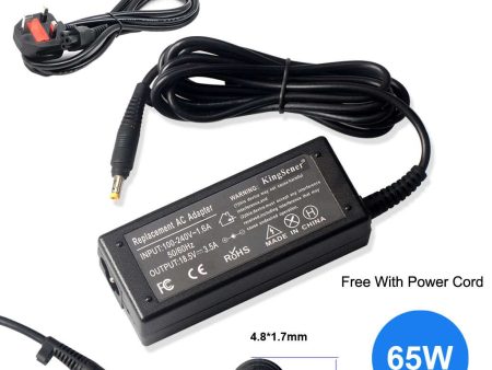 Kingsener 18.5V 3.5A 65W Replacement Laptop Charger AC for HP Power Adapter Compaq 6720s 500 510 520 530 G3000 4.8*1.7mm Online Sale