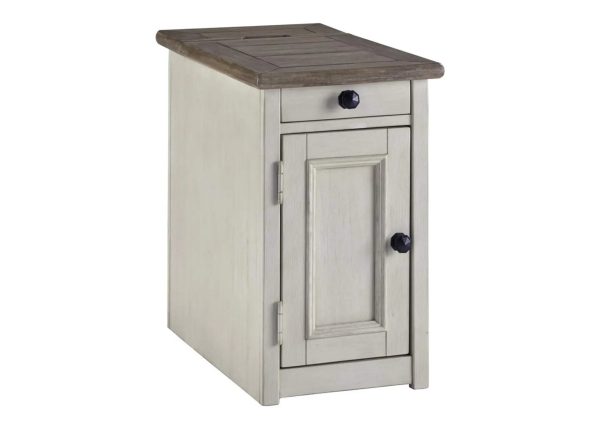 Bolanburg Chairside End Table with USB Ports & Outlets Fashion