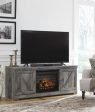 Wynnlow 63  TV Stand with Electric Fireplace Online Hot Sale