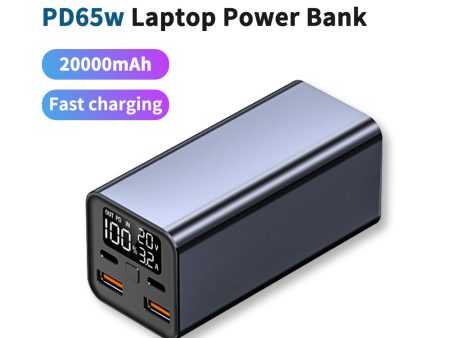 Laptop Tablet Power Bank 20000mAh Type C PD 100W Fast Charging Powerbank External Battery Charger For Smartphone iPhone Xiaomi Discount