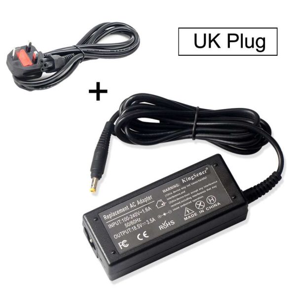 Kingsener 18.5V 3.5A 65W Replacement Laptop Charger AC for HP Power Adapter Compaq 6720s 500 510 520 530 G3000 4.8*1.7mm Online Sale