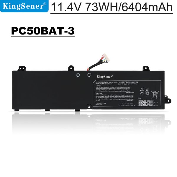 PC50BAT-3 Laptop Battery For SCHENKER Key 15 Comet Lake Key 15 Gaming For Cheap