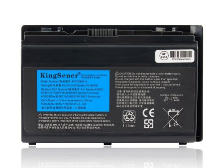 KingSener W370BAT-8 Laptop Battery For Clevo W350ET W350ETQ W37ET Sager NP6350 NP6370 Schenker Xmg A522 A722 6-87-W370S-4271 For Cheap