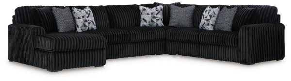 Midnight-Madness Sectional with Chaise Online Sale