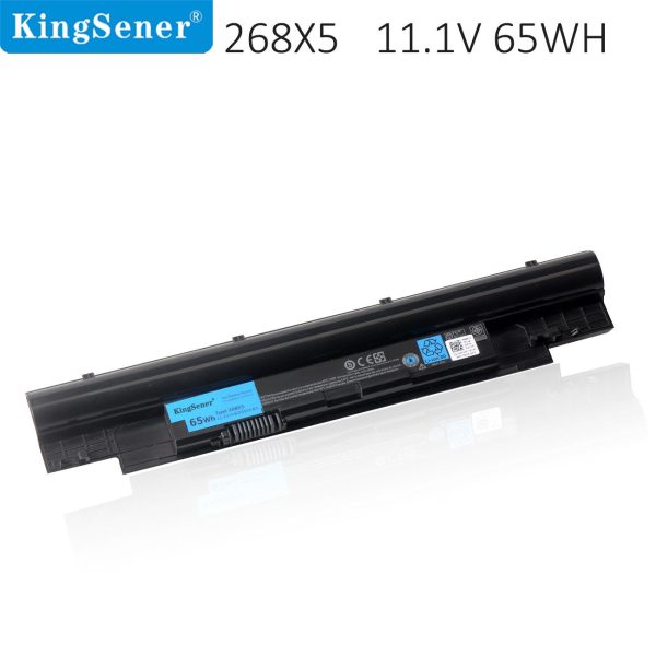 Kingsener 268X5 Laptop Battery Replacement For Dell Vostro V131 V131D Inspiron 13Z N311z N411z H7XW1 JD41Y H2XW1 312-1258 11.1V 65WH For Sale