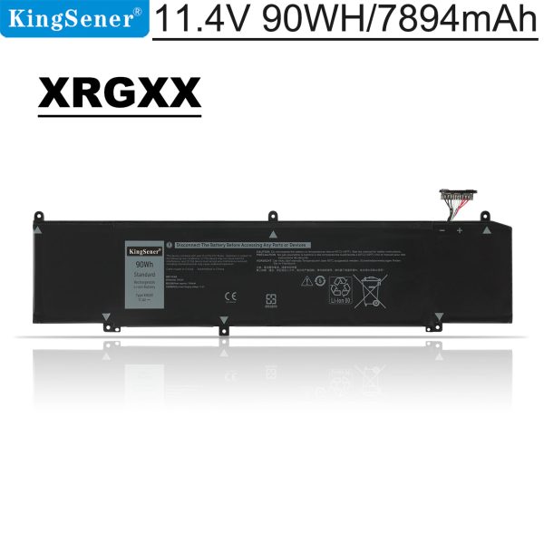 Kingsener XRGXX Laptop Battery Replacement For DELL Alienware M15 M17 R1 ALW15M-D1735R R1725S R1735R G5 5590 G7 7590 7790 11.4V 90W For Discount