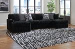 Midnight-Madness Sectional with Chaise Online Sale