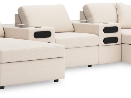 Modmax Double Chaise with Audio Consoles For Cheap