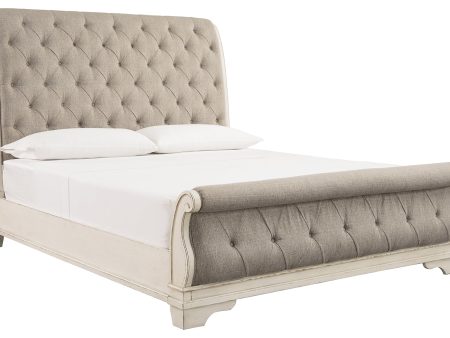 Realyn King Sleigh Bed on Sale