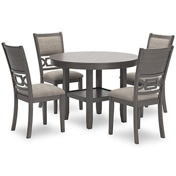 Wrenning Dining Table and 4 Chairs (Set of 5) Fashion