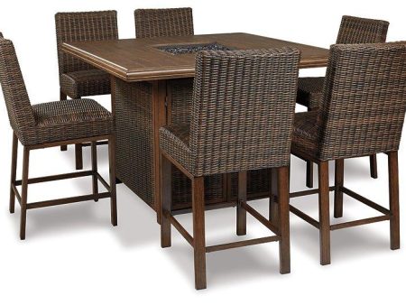 Paradise Trail Outdoor Bar Table Set For Cheap