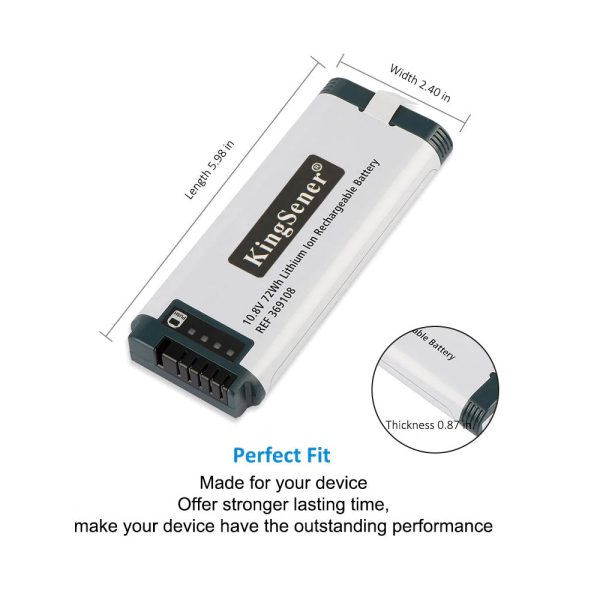 Lithium-Ion Battery For Hamilton C1 Ventilator REF 369108 10.8V 72WH Online