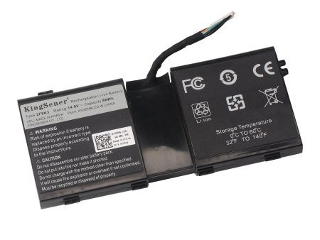 Kingsener 2F8K3 Laptop Battery For Dell Alienware 17 R1 17X M17X-R5 18 R1 18X M18X-R3 Series Gaming Laptop 02F8K3 KJ2PX 0KJ2PX Online now