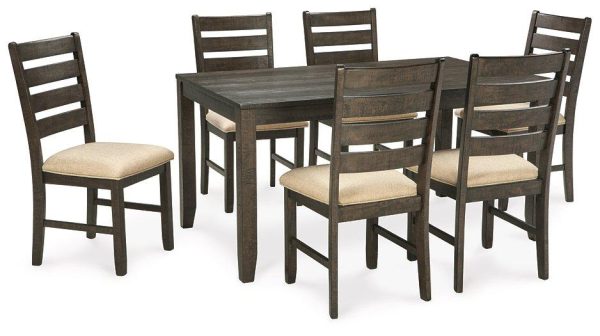 Rokane Dining Table and Chairs (Set of 7) Online