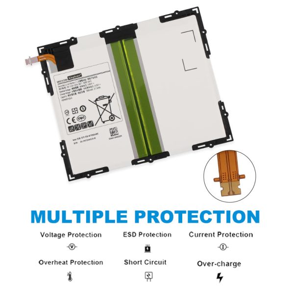 Tablet Batteries For Samsung Battery For Galaxy Tab A 10.1 2016 T585C BT580 SM-T585 EB-BT585ABE EB-BT585ABA 7300mAh Online Hot Sale