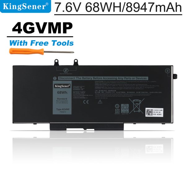 Kingsener 4GVNP R8D7N Laptop Battery For Dell Latitude 5400 5500 Precision 3540 Inspiron 7590 7591 7791 2-in-1 P84F P42E Online Hot Sale