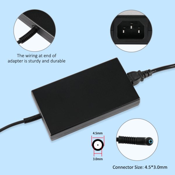 19.5V 10.3A 200W 4.5X3.0mm AC For HP Power Adapter Pavilion Gaming 15 16 17 Series Online Sale