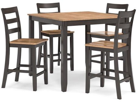 Gesthaven Counter Height Dining Table and 4 Barstools (Set of 5) Online now