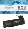 Kingsener VV09XL Laptop Battery For HP ZBook 15 G3 G4 Series Notebook HSTNN-DB7D HSTNN-C87C 808398-2C2 808398-2C1 808452-005 808452-001 11.4V 90Wh Online Hot Sale