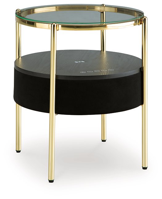 Nedman Accent Table with Speaker Online Sale